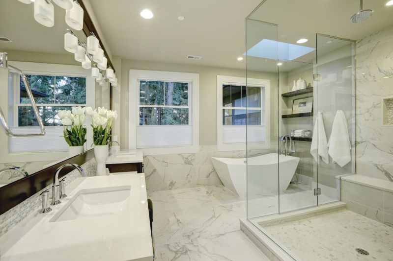 Modern Bathroom with High-End Materials